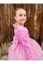 Girl's Long Sleeve Evening Dress - Birthday, Wedding, Special Occasion Dress - 3
