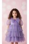 Glitter Layered Tulle Girls' Dress