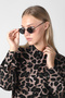 Round Black Unisex Sunglasses Yw-9030b - 6