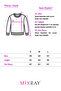 6736 Women's Crew Neck Sleeve Drop Knitwear Sweater Dark Blue - 2