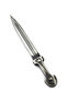 Kafkas Kama Letter Opener (College Silver Antique Look) - 7
