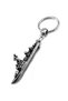 Hücumbot Ship Keychain - Nickel Oxide