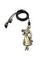 Men's Figure Drawstring Necklace (Nickel Oxide) - 8