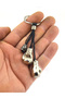 Boxing Glove Drawstring Keychain - Nickel - 2