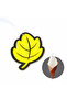 6PCS Natural Tea-Scented Car Air Fresheners – Leaf Shape, Vanilla Fragrance - 2