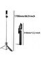 black 170cm Selfie Stick Tripod w/ Wireless Remote, Fits iPhone & Android - 5