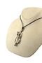 Men's Figure Drawstring Necklace (Nickel Oxide) - 7