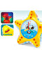 Kids Starfish Teaching Clock with Lights & Music – Learn to Tell Time, Yellow, Ages 3+