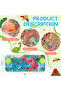 Dinosaur Water Ring Toss Game for Kids (Handheld Water Game, 1 Random Piece) - 6