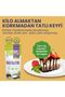 Erythritol Crystal 1 kg / Trial Detox Coffee with Gift - Calorie-Free Natural Sweetener Powder / Ketogenic & Vegan / Sugar-Free Fit Recipes - 7