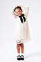 Cream Guipure Bow Girls' Dress - Bessie