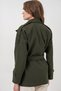 Women's Belted Cashmere Coat 9162 - Khaki - 6