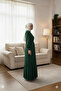 Pleated Chiffon Dress - 3