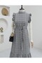 Tuvit Gile with Ruffled Arms and Belt - 4