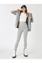Women's Gray Tights 2KAL48102IK - 2