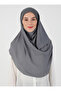 Silvery Crepe Hijab Shawl - St 098 (2909827)