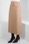 Belted Faux Leather Skirt 60525 - 2