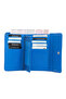 Blue Genuine Leather Women's Wallet - S1Cb00005730-K1E - 3