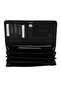 Black Genuine Leather Women's Wallet - S1Cb00005787-A41 - 3