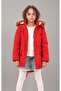 Comfortable Use Thick Winter Children's Coat with Removable Hood with Fleece Inside