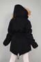 Comfortable Use Thick Winter Children's Coat with Removable Hood with Fleece Inside - 5
