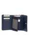Navy Blue Genuine Leather Women's Wallet - S1Cb00005730-I91 - 3