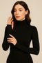 Women's Fisherman Finger Detailed Black Coffee Beige 3 Pcs Bodysuit - 2