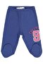 96 Printed 1-9 Months Single Bottom Baby - Blue 9-12 Months