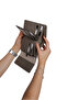 Genuine Leather Women's Wallet |   Swiss 9966 Flother Mink - 4