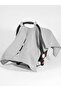 Muslin Gray Color Velcro Muslin Stroller Cover 100% Cotton - 5