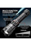 P50 2PCs High Strong Power Led Flashlights 300000LM Tactical Torch with Display Light USB Charging C - 4