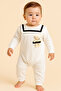 Stylish Baby Romper – Sailor Collar with Teddy Bear, Loose Fit – Mbk Garden 3-12 Months - 2
