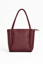 Paula Model Burgundy Women's Hand and Shoulder Bag