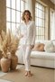 Bürümcük Long Sleeved Pajama Set - Hearted - 5