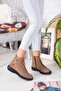 Genuine Leather Boots Lace-Up Zipper Thermo Sole Warm Fleece-Kum-Erc1090 - 3