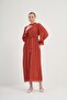 Women's Comfortable Fit Pleated Chiffon Dress Tile 31019