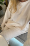 Ecru Knitwear Sweater Pants Set - 6