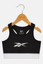 Toddlers Girl Non Padded Sleeveless Training Sports Bra, Black - 2