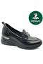 Activossa Genuine Leather Orthopedic Women's Casual Shoes Black