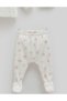 İncibaby 100% Cotton Flower 5-Piece Baby Girl Hospital Discharge Set New Season - 3