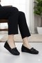 Sapphire 1292 Black Orthopedic Mother Shoes Classic Shoes Women's Casual Shoes