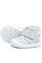 Yoohoo Genuine Leather White Velcro Baby Girl Boots - 7