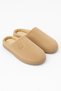 Men's Corduroy Winter Soft Velvet Fur-Lined Home Slippers Groom Dowry Slippers
