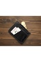 Genuine Leather Card Holder Mini Wallet with Coin Compartment Handcrafted / Handmade