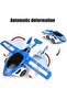 3D Flying Toy Car – 360° Rotation, Wing Opening, Sound & Light Effects, Multicolor - 6