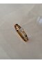 Eye Detailed Zircon Stone Imported Stainless Steel Handcuff Bracelet - 6