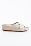 Double Striped Orthopedic Thick-Soled Heel Spur Gel Comfortable Indoor Slippers-Lara - 3