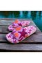 Sea Shell Detailed Non-Slip Plastic Pool Sea Bathroom Balcony Terrace Home and Street Slippers - 5