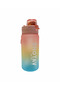 Shotay 750 ml Water Bottle – Sports Bottle with Locking Lid, Spout, and Strap (Gradient Color) St-7216 - 2