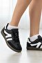 Women's Black High-Top Sneakers - 2